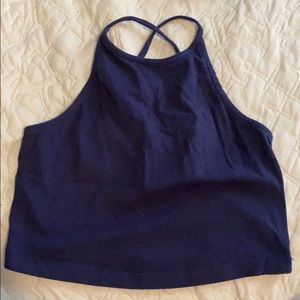 Roxy Halter Cropped Top